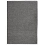 vidaXL Tapis à tissage plat d'extérieur 160x230 cm Gris