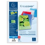 Exacompta Dossiers de présentation Kreacover A4 30 pochettes PP 12 Pièces