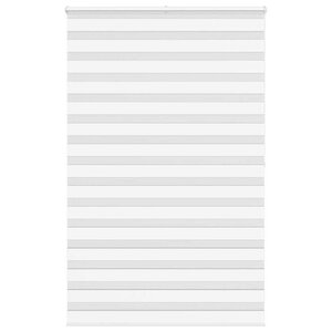 vidaXL Store zèbre blanc 145x200 cm largeur du tissu 140 9cm polyester