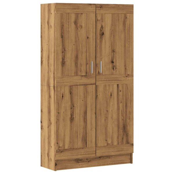 vidaXL Bibliothèque chêne artisanal 82 5x30 5x150 cm bois d'ingénierie
