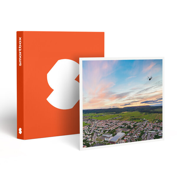 SMARTBOX - Coffret Cadeau Vol en hélicoptère de 20 min au-dessus de Dijon - Sport & Aventure
