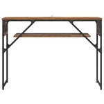 vidaXL TableConsole Bois Ancien 105x30x75cm Bois d'ingénierie