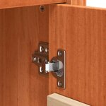 vidaXL Buffet avec tiroir Brun cire 70 x 35 x 80 cm Pin massif