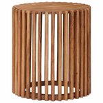 vidaXL Ensemble de Tables de Chevet Artisanales 2 Pièces Marron Teck