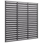 vidaXL Panneau de clôture WPC 180x180 cm Gris