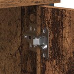 vidaXL Ensemble meuble TV Montage mural Bois Ancien 101 x 35 x 65 cm