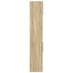 vidaXL Armoire de rangement mince chêne sonoma 50x42 5x225 cm