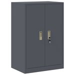 vidaXL Armoire de rangement Anthracite 60 x 40 x 90 cm Acier