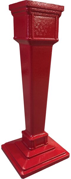Colonne pour boîte aux lettres en aluminium grand modèle 1950