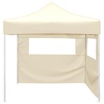 vidaXL Tente de fête Crème 291 x 291 x 315 cm Tissu Oxford