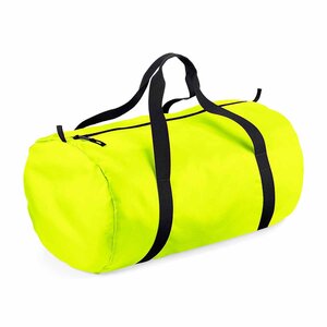 Sac de voyage toile ultra léger pliant - bg150 jaune fluo - packaway barrel bag