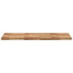 vidaXL Dessus de bureau fini à l'huile 140x60x4cm bois d'acacia massif