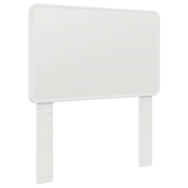 vidaXL Tête de lit Blanc 80 cm Bois d'ingénierie