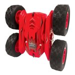 LEXIBOOK - Tumbling Crosslander Voiture télécommandée rechargeable - Rotation a 360°, conduite sur 2 roues et lumieres