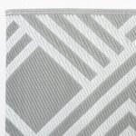 vidaXL Tapis d'extérieur Gris 160x230 cm PP
