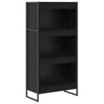 vidaXL Bibliothèque Chêne noir 80 x 30 x 155 cm Bois d'ingénierie