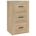 vidaXL Buffet Chêne sonoma 40x33x70 cm Bois d'ingénierie