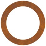 vidaXL Jardinier en Acier Corten Acier corten Grand Durable