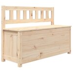 Banc banquette 110 x 41 x 76 5 cm bois de pin massif 02_0010647