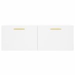 vidaXL Armoire murale blanc 100x36 5x35 cm bois d'ingénierie