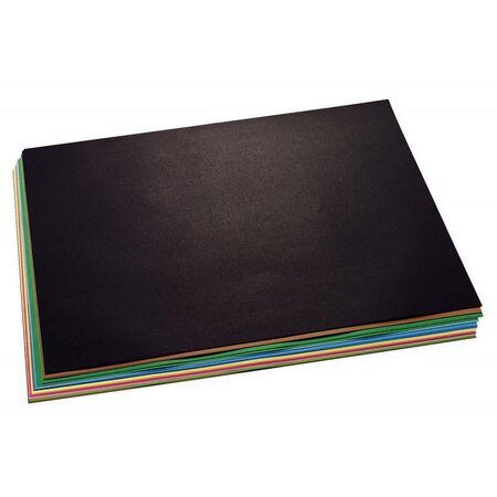 Paquet de 50 feuilles de papier Vivaldi CANSON 50 x 65 cm 120 g couleurs  assorties - La Poste