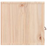 vidaXL Armoires murales 2 Pièces 60x30x30 cm Bois de pin massif