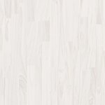 vidaXL Bibliothèque à 3 niveaux Blanc 100x30x105 cm Bois de pin massif