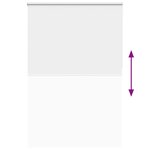 vidaXL Store enrouleur occultant largeur du tissu 146 6 cm polyester