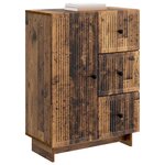 vidaXL Buffet Bois ancien 66 x 34 5 x 90 cm Bois d'ingénierie