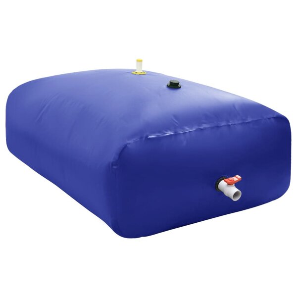 vidaXL Réservoir d'eau avec robinet pliable 5000 L PVC
