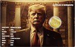 Pièce de monnaie en Or 12 Dollars g 0.031 (1/1000 oz) Millésime 2026 TRUMP