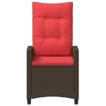 vidaXL Chaise de jardin 56 x 64 x 94 cm acier