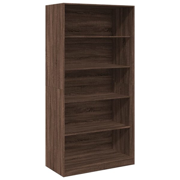 vidaXL Garde-robe chêne marron 100x50x200 cm bois d'ingénierie