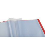 Protège-documents En Polypropylène Souple Opak 80 Vues - A4 - Rouge - X 12 - Exacompta