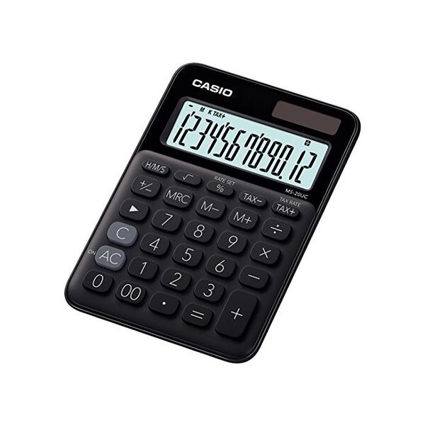 Calculatrice MS-20UC-BK noir CASIO