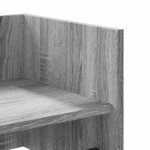 vidaXL Étagère murale sonoma gris 70 5x35x30 5 cm bois d'ingénierie