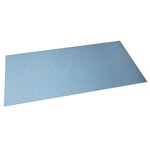 Sous main souple PU bicolore - 35x60cm - Marine/ciel EXACOMPTA