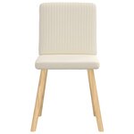 vidaXL Chaises à manger lot de 4 Lin