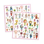 Djeco DJ09286 - Stickers Le Petit Monde des Tinyly