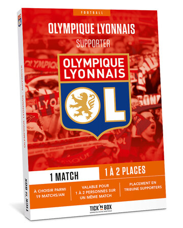 Coffret cadeau - TICKETBOX - Olympique Lyonnais Supporter