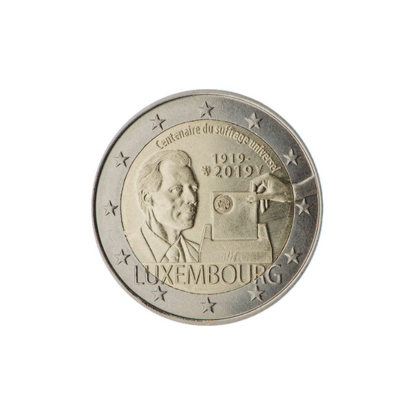 Luxembourg 2019 - 2 euro commémorative suffrage