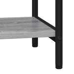 vidaXL Étagère Sonoma gris 80 x 30 x 146 cm Bois d'ingénierie