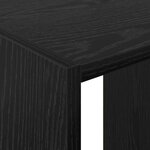 vidaXL Armoire Chêne noir 77 x 48 x 102 cm Bois d'ingénierie