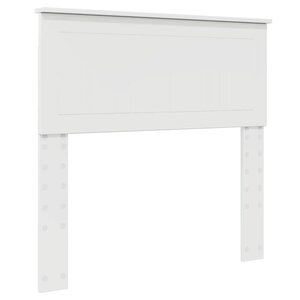 vidaXL Tête de lit Blanc Brillant 90 cm Bois d'ingénierie
