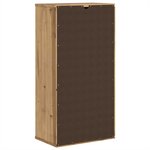 vidaXL Armoire latérale avec tiroir ODDA 40x24x79 cm bois massif pin