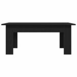 vidaXL Table basse Chêne noir 100 x 60 x 42 cm Bois d'ingénierie