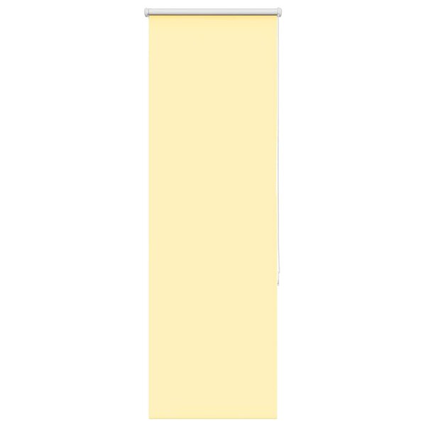 vidaXL Store enrouleur occultant jaune largeur du tissu 40 7 cm