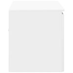 vidaXL Cabinet de Salle de Bain Mural Blanc 62 5 x 44 5 x 50 cm