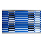 Module De Classement Modulo Office 10 Tiroirs A3 - Bleu - Exacompta