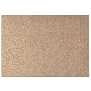 vidaXL Tapis de surface Moiré HUARTE Naturel 280 x 200 cm Polyester